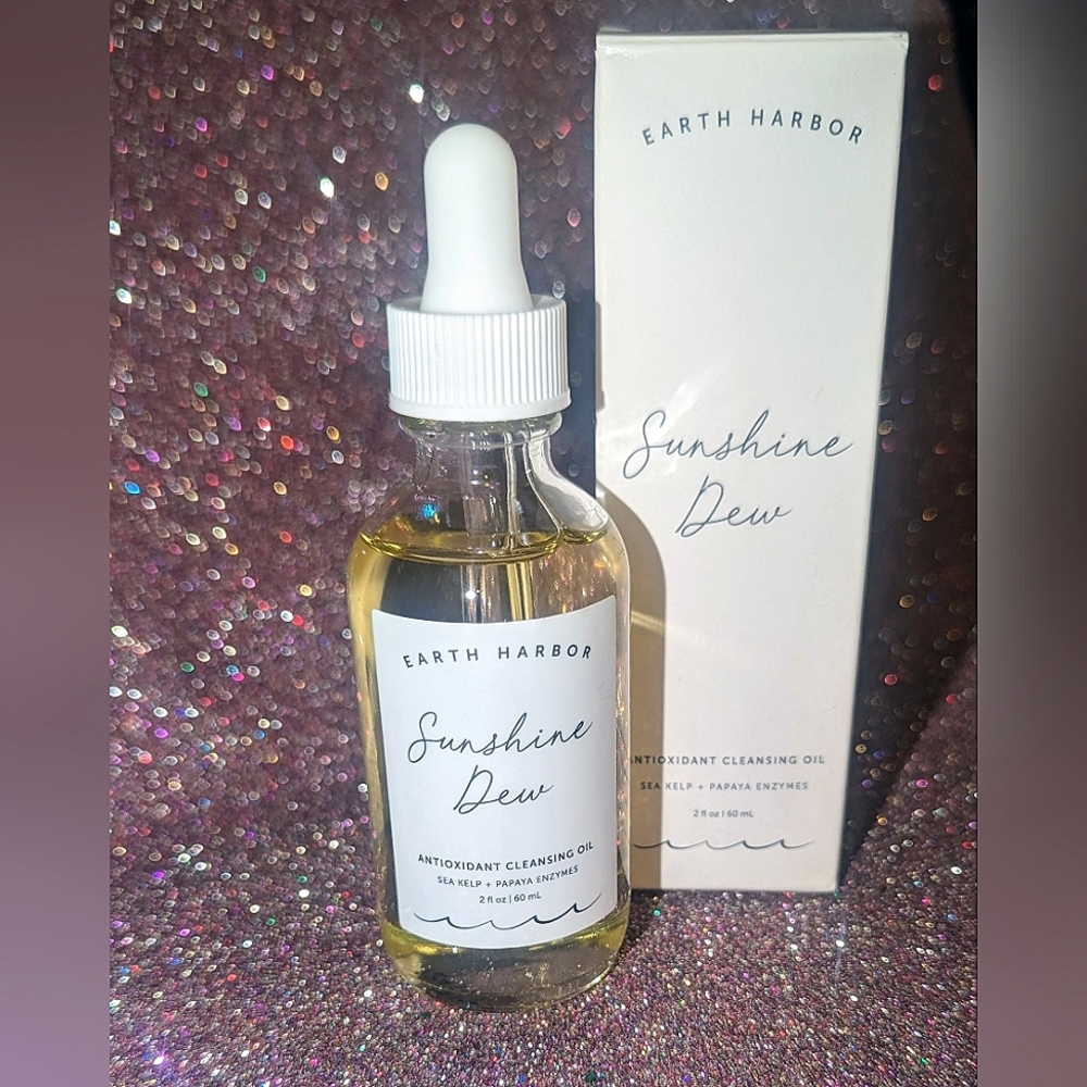 SUNSHINE DEW Antioxidant Cleansing Oil Cleanser Makeup Remover EARTH HARBOR